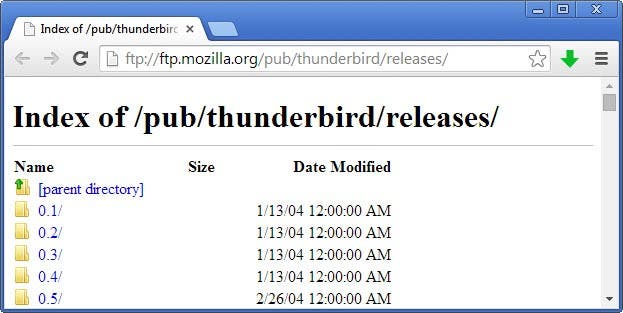 Download old version of thunderbird for mac